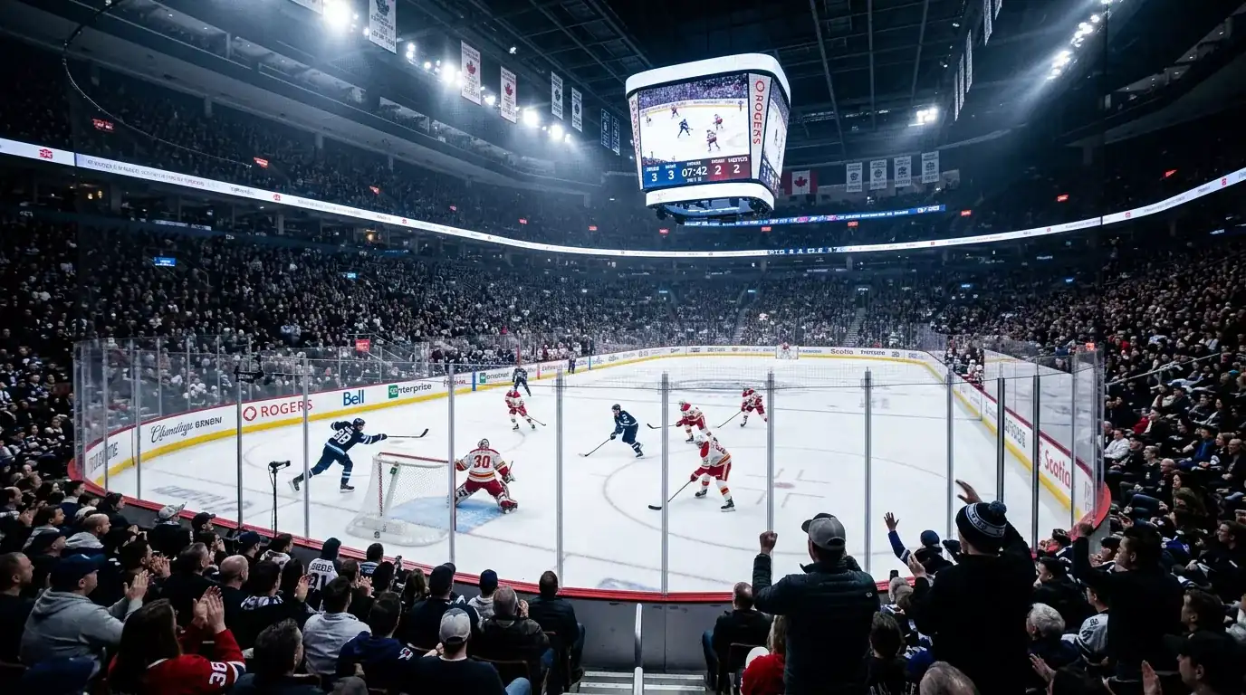 Partido de hockey sobre hielo de la NHL en vivo con datos de apuestas en tiempo real